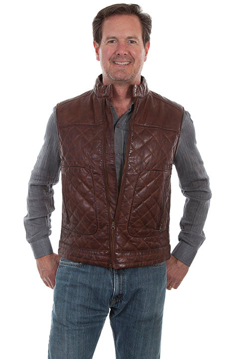 Lambskin Leatherman's Vest
