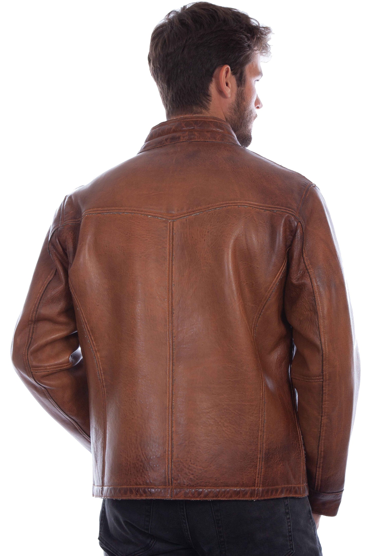 Skully 1083 Shearling Zip Front Jacket
