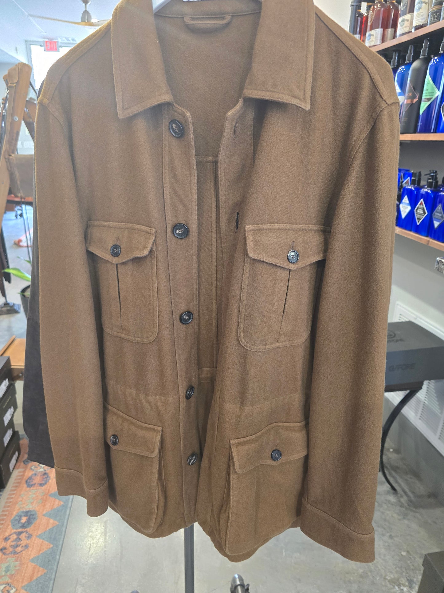 Cashmere Shirt Jacket