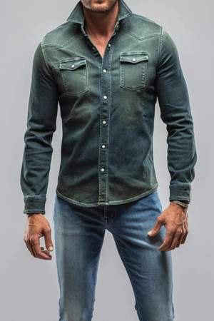 Roper Denim Long Sleeve Garment Wash