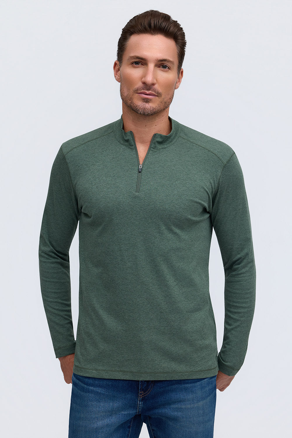 Aqua Cotton Gansevoort Long Sleeve