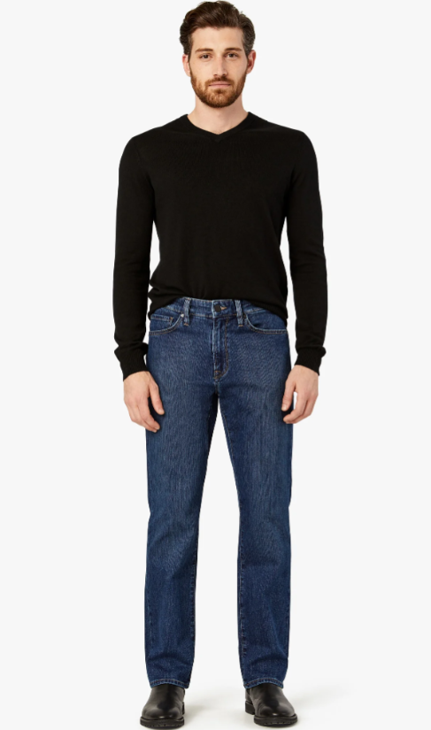 Charisma Relaxed Straight Jeans In Mid Comfort