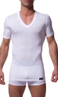 Tommy John Deep V-Neck Stay-Tucked Undershirt 2 pack
