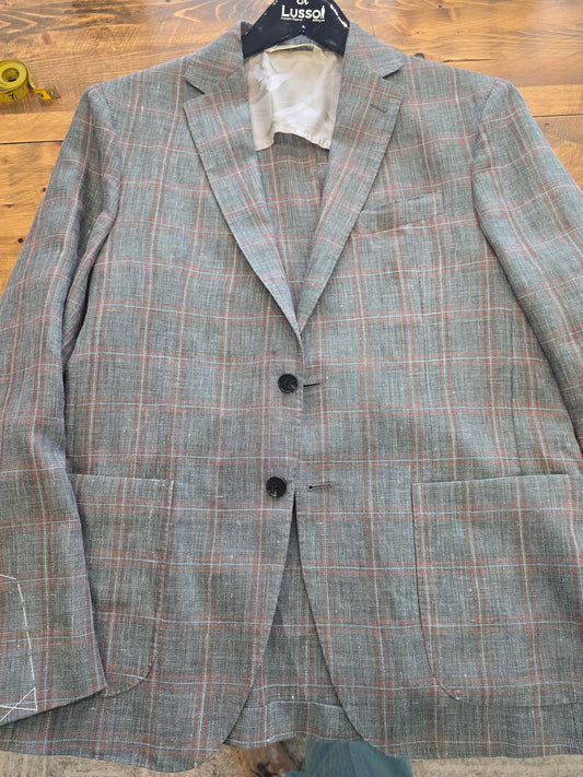 Maurizio Baldassari Olive Soft Jacket NWT 50 Regular G20036