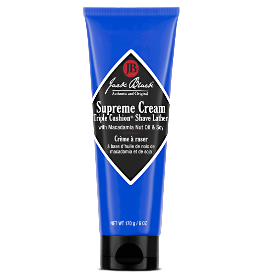 Supreme Cream Triple Cushion® Shave Lather with Macadamia Nut Oil & Soy