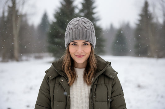 No Nationality Cable Beanie