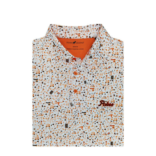 Horn Legend Collegiate 3 Button Polo