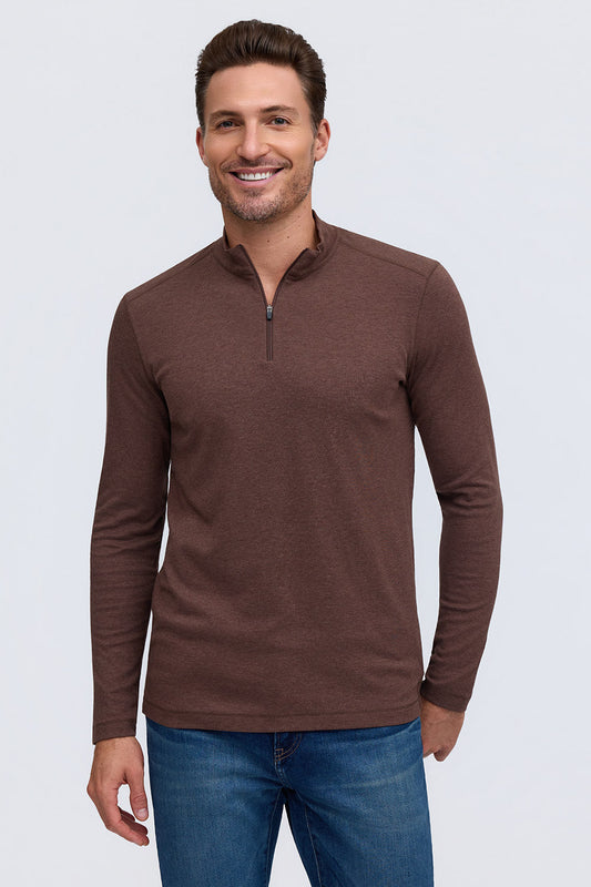 Aqua Cotton Gansevoort Long Sleeve