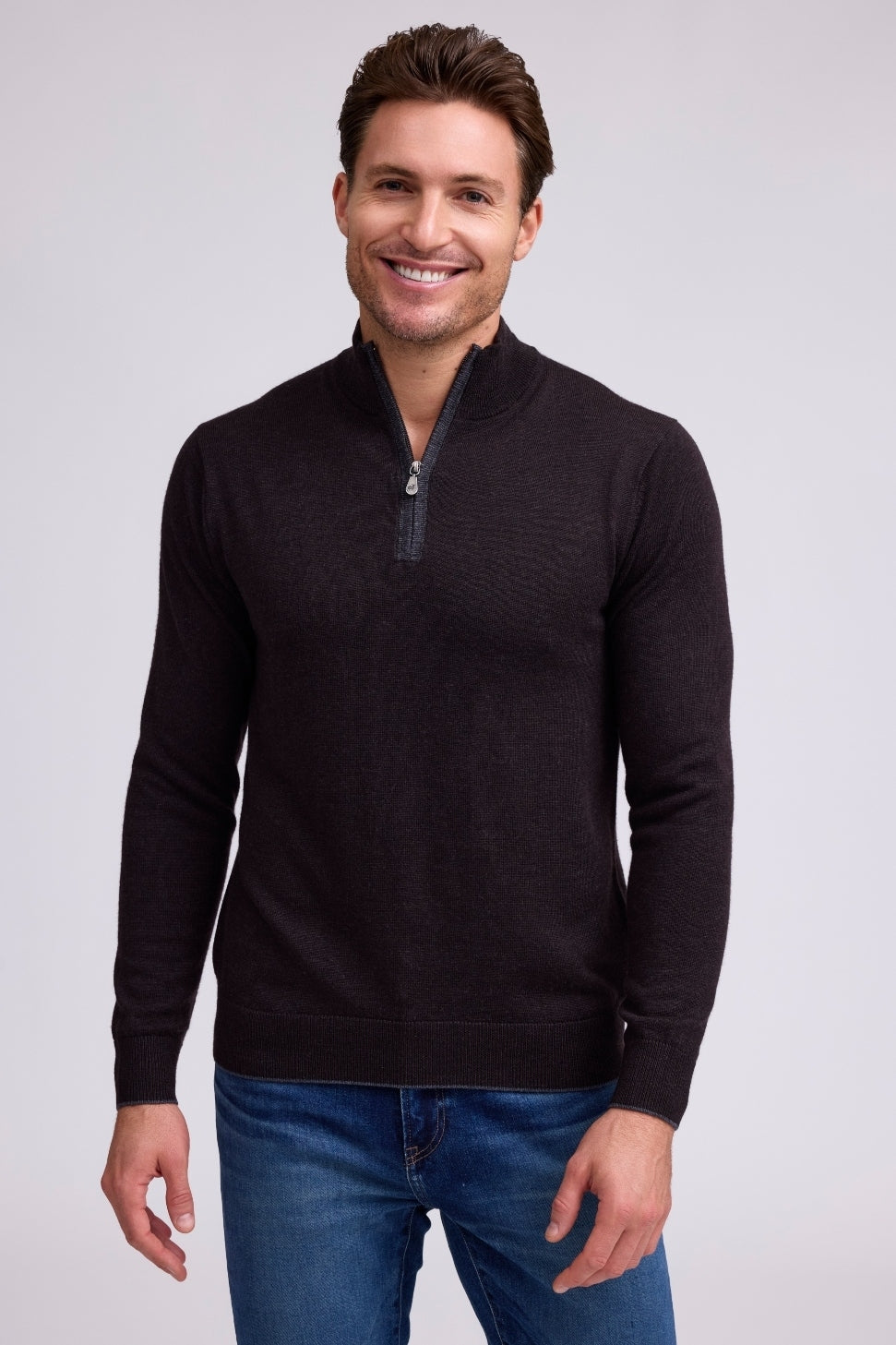 The Palmer 1/4 Zip LS Sweater