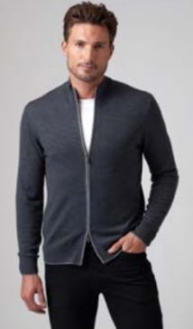Raffi Full Zip Sweater