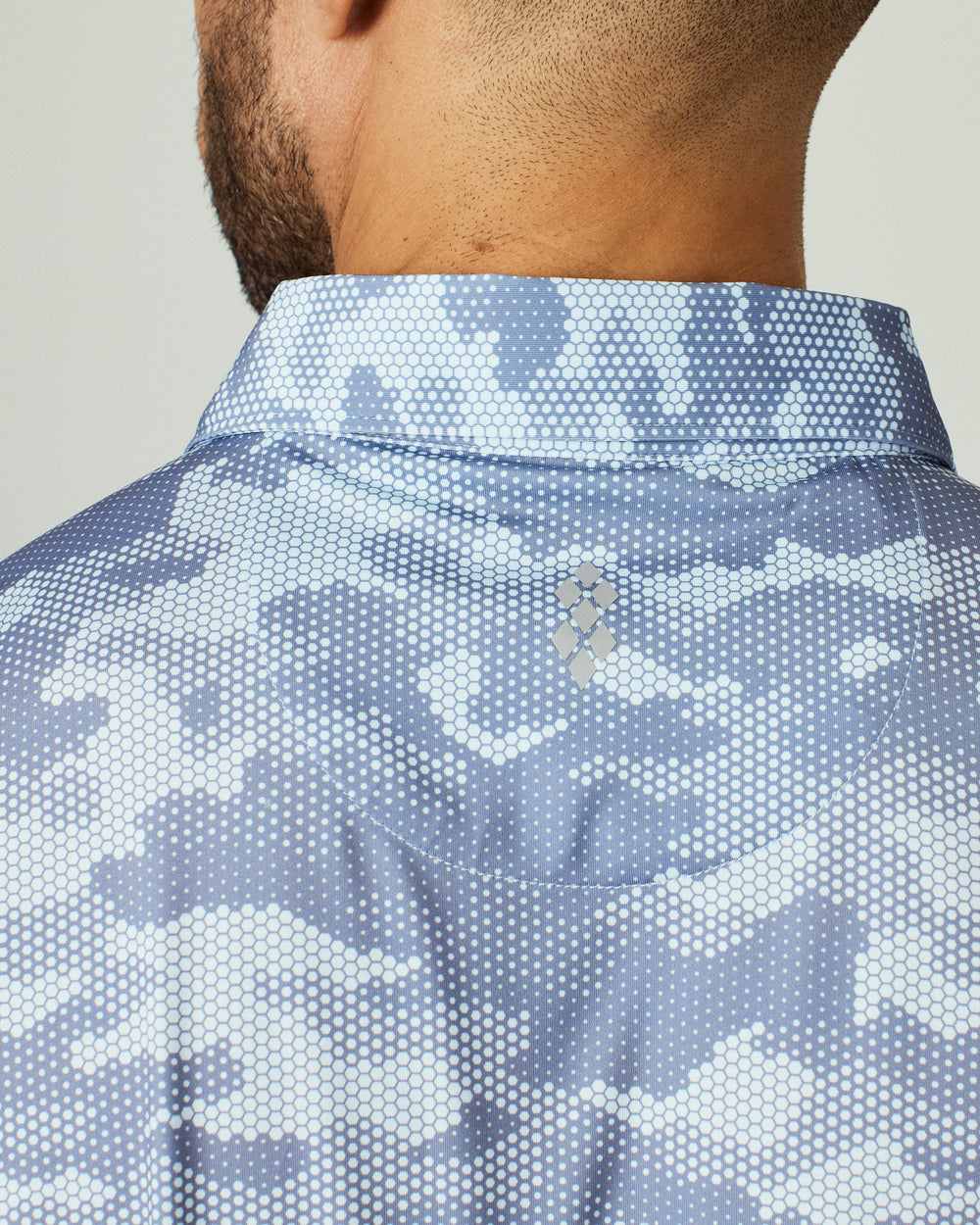 7 Diamond Short Sleeve Performance Polo